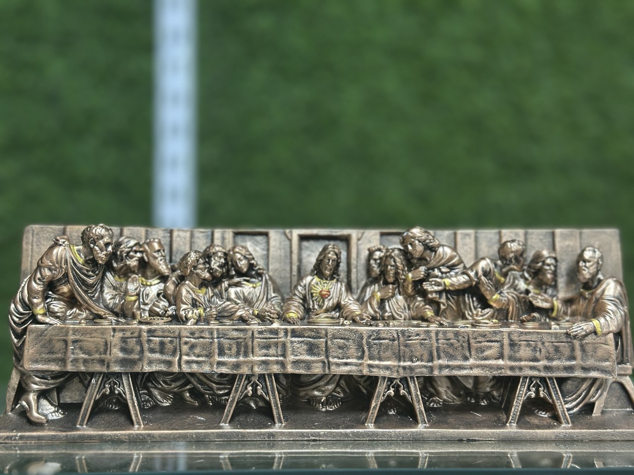 The Last Supper - Antique Religious Tabletop Masterpiece